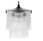 Ontario 1 Light Pendant Matte Black