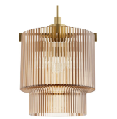 Ontario 1 Light Pendant Luxe Gold