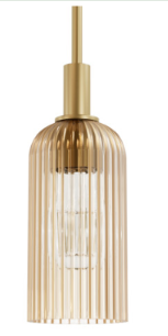 Beverly Glen 1 Light Mini Pendant Luxe Gold