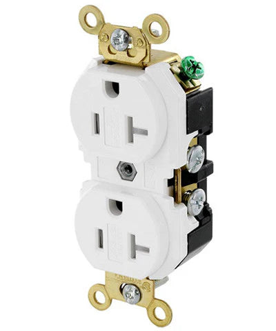 20-Amp, 125-Volt Industrial Grade Tamper-Resistant Duplex Receptacle