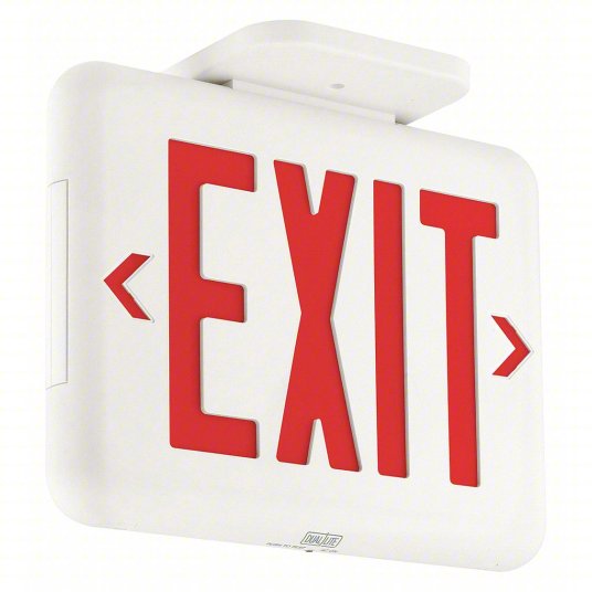 Exit Sign- Emergency Back Up Battery