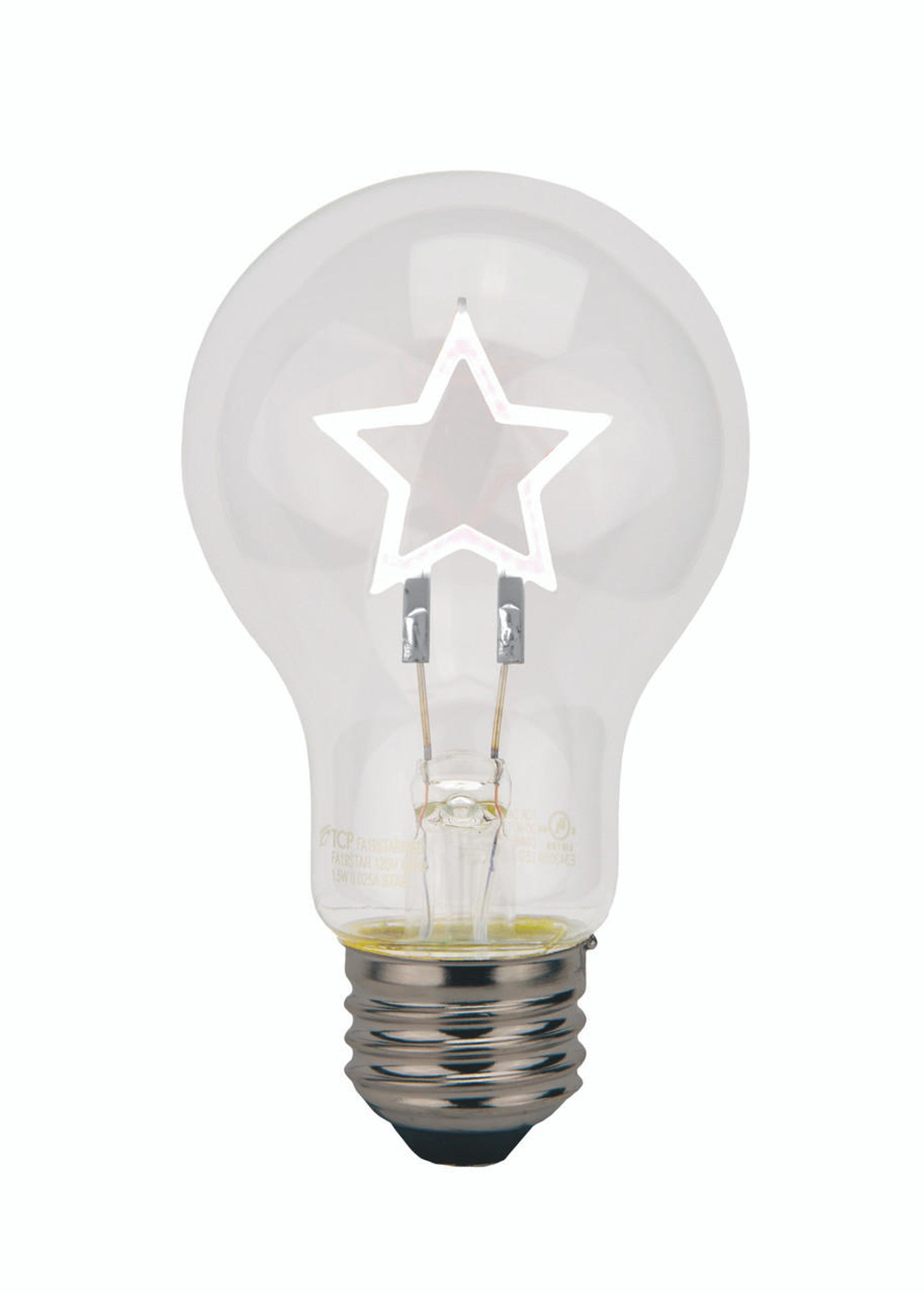 LED Fil A19 25W Eq 27K CL TCP