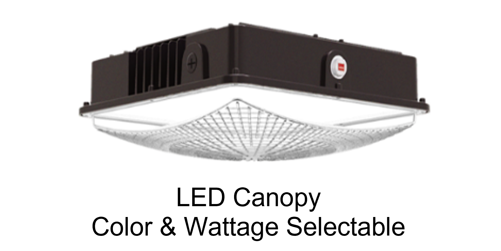 LED Canopy Square - Wattage & Color Selectable 3000K/4000K/5000K