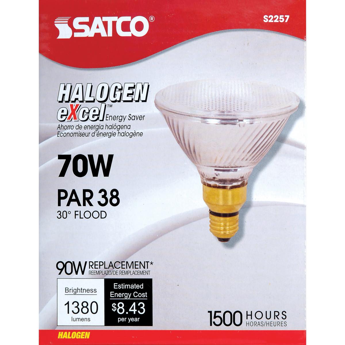 70PAR38/HAL/XEN/FL/120V