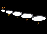 RONDE-R - RECESSED RONDE (DRY WALL) 14” SERIES
