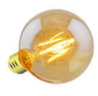 WET Location rated G25 E26 4W
FILAMENT 120V Dimmable Amber