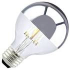 WET Location rated G25 E26 4.5W
FILAMENT SILVER BOWL 120V Dimmable Clear