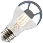 WET Location rated A19 E26 7.5W
FILAMENT SILVER BOWL 120V Dimmable Clear