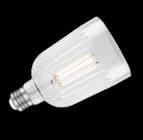 DECO LARGE SIZE Ribbed 6.5W Clear
High CRI 92 & WET Location rated 
120V Dimmable