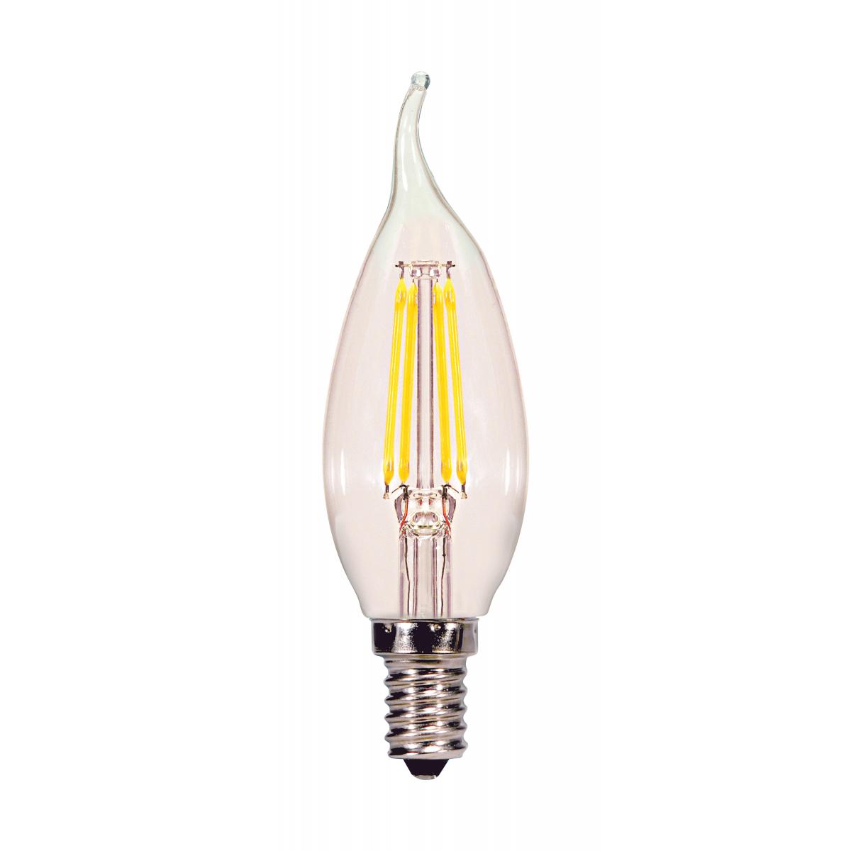 4.5W LED CFC Candelabra Base - 2 Pack