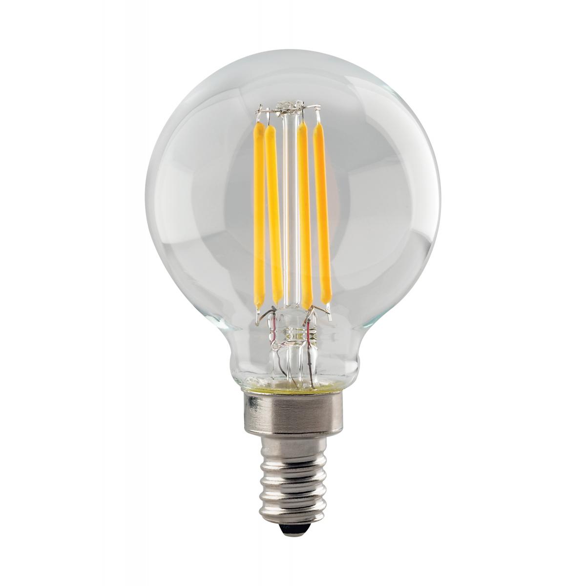 4.5W LED G16.5 Candelabra Base