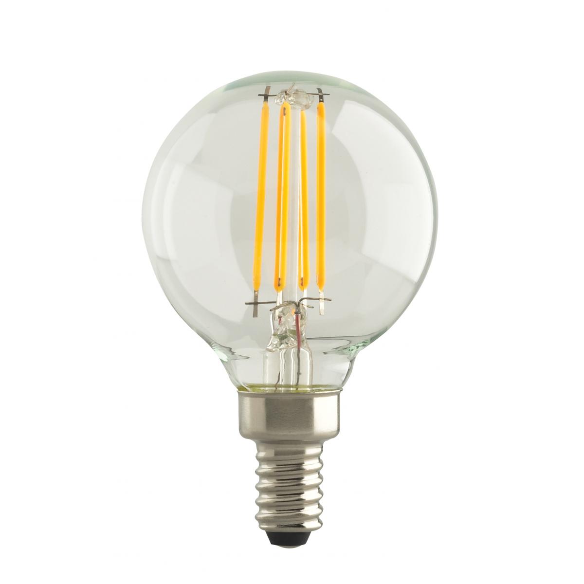 5.5W LED G16.5 Candelabra Base