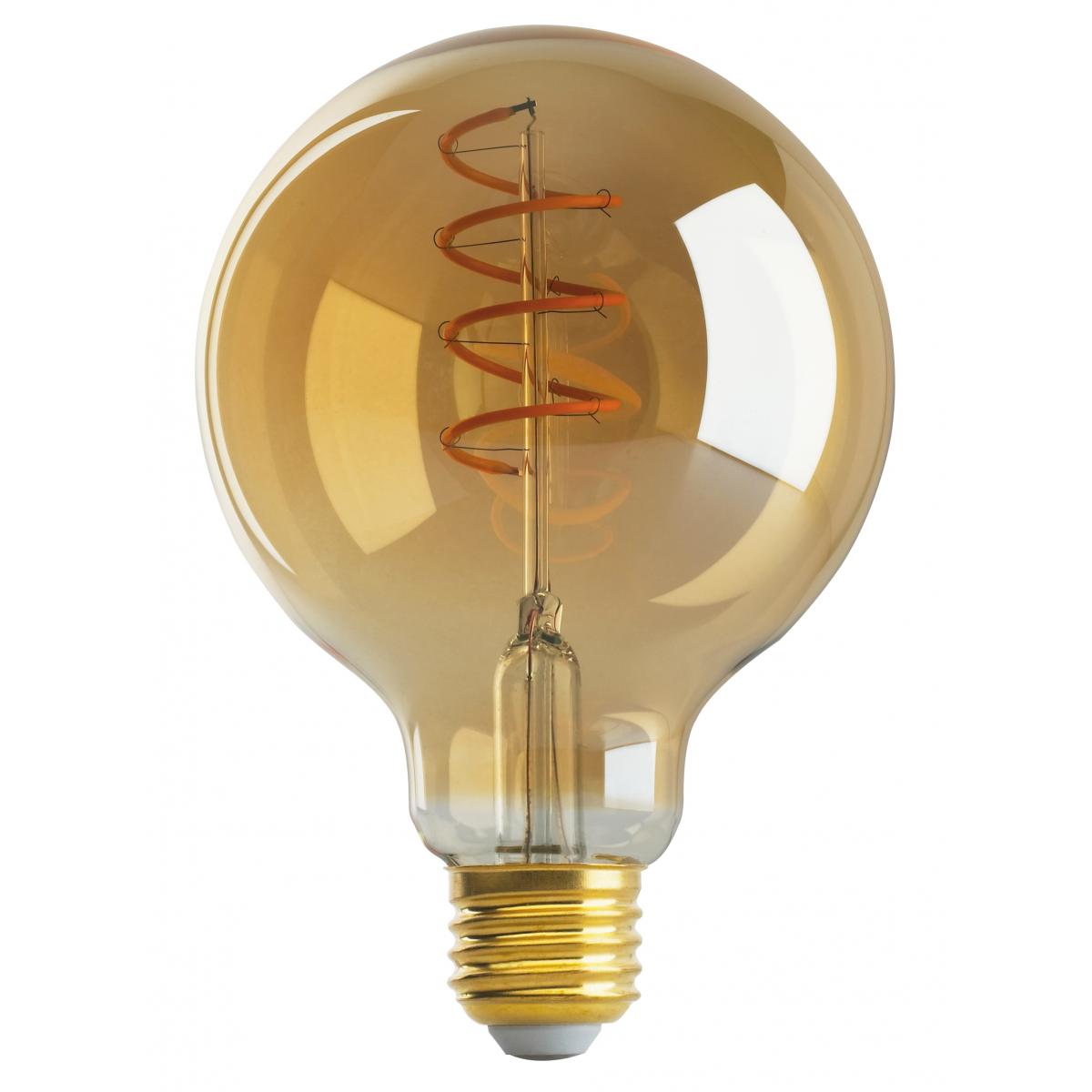 4.5W LED G30 Medium Base - Amber