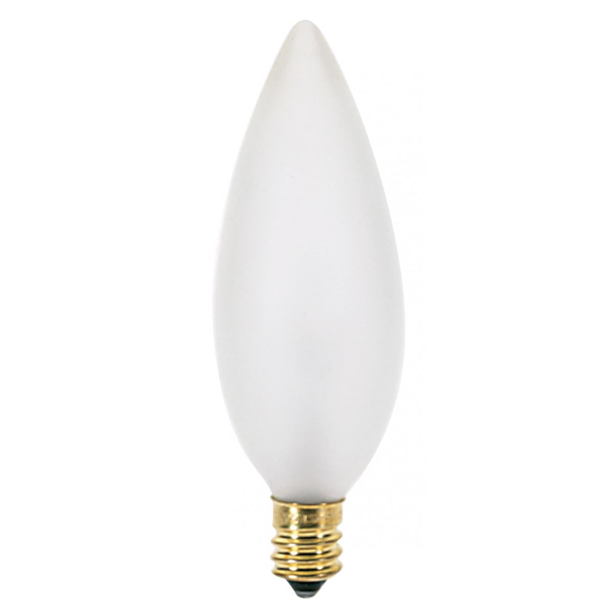25 Watts Torpedo Candelabra Base