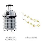 12W X 10   100 FT WORK SITE STRING LIGHT SET