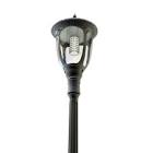 20W SOLAR POST TOP LIGHT W PIR