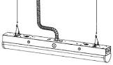 SUSPENDED KIT SINGLE 2FT 4FT